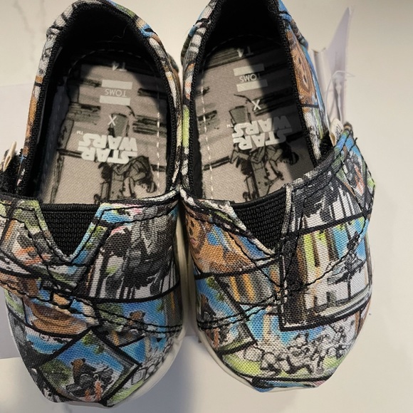 Toms Star Wars X Ewok Print Size 4 NWT - Picture 4 of 11